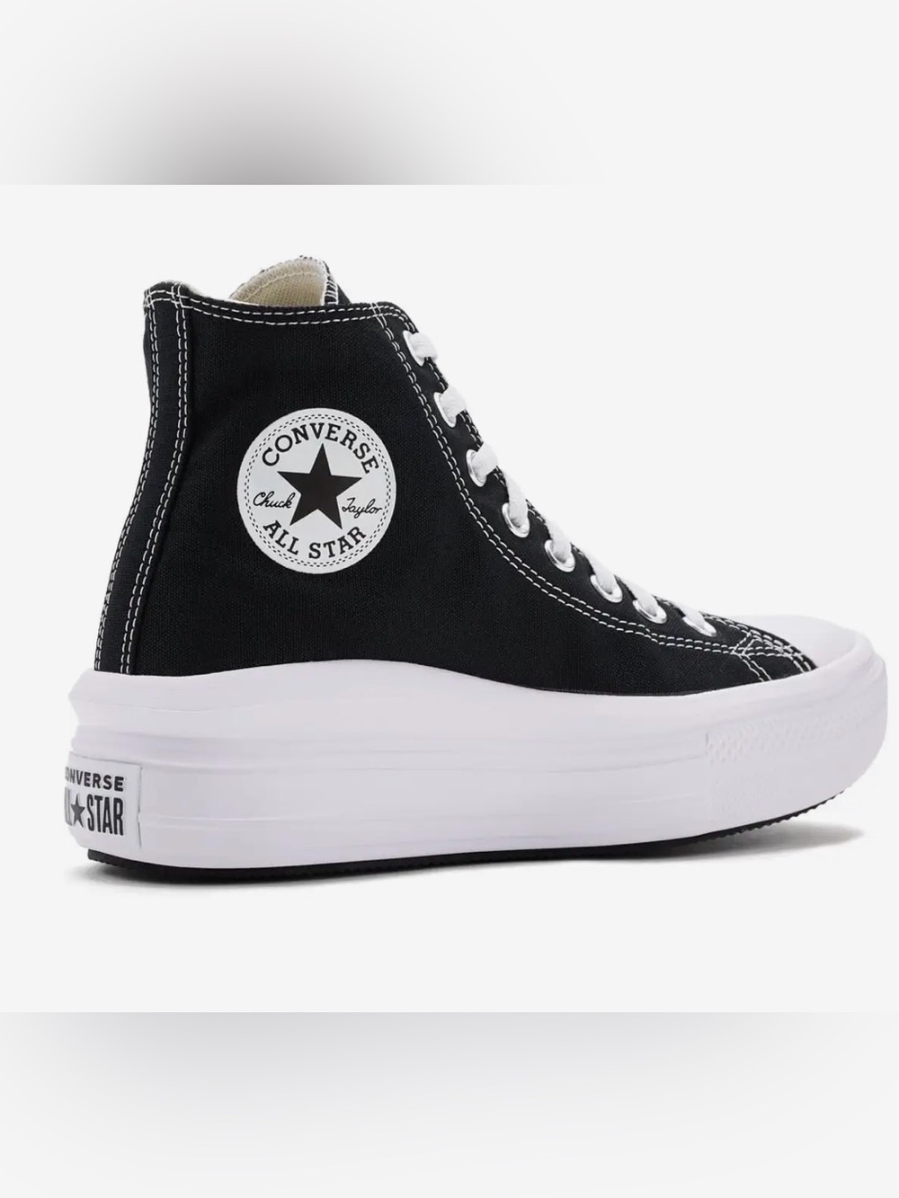 Chuck Taylor® All Star® Move Platform Hi - Black - Picture 2 of 5